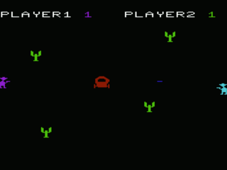 Gun Fight screenshot 2 for Vic-20